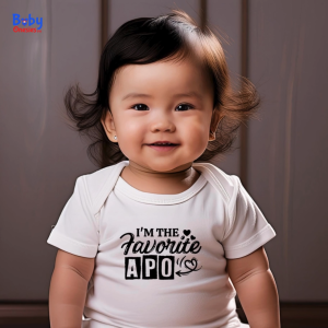 Baby Onesies PH Im The Favorite Apo Statement Baby Clothes 0-12 months Cotton Newborn Baby Girl Boy Bodysuit