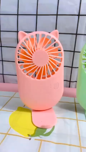 ⭐SUPERMALL⭐ Kipas Angin Portable 2 in 1 / Kipas Angin Cute Pocket / Mini Fan USB Cooling R1067