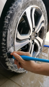 Tapered PBT Fiber Detail Brush (Premium) Soft Gentle Detail Brushes for Car Interior Exterior Engine Wheel