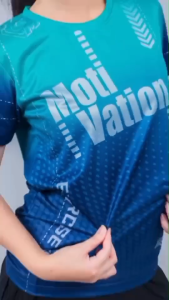 RCM SPORT RUN 12 เสื้อกีฬาผู้ชาย ผู้หญิง (เสื้อพิมพ์ลาย Motivation) ใส่วิ่ง ออกกำลังกาย ผ้าไมโครสปอร์ต เบาสบายระบายอากาศ