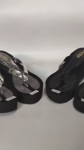 Fadil Sandal Wedges Jepit Manohara 6 Cm Kekinian