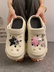 FENTINA Sandal Wantia Kekinian Sandal Baim Wanita Dewasa Tinggi Sandal Kodok Sandal Korean Style