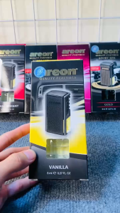 Nước hoa kẹp cửa gió hương Vanilla Areon Car Lux