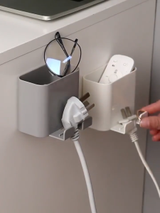 Holder Remot 2 Kaki & Holder HP Tempel Tembok 2in1