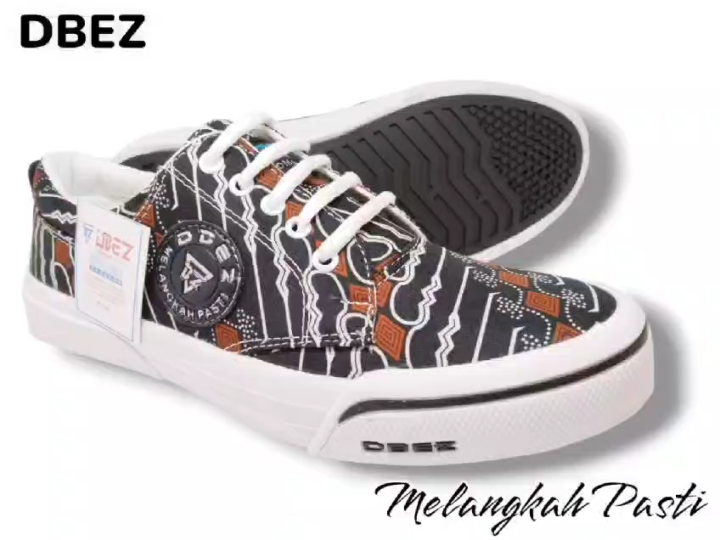 DBEZ Sepatu Sneakers Kasual Motif Batik Special Edition Uk 39-43