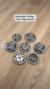 Timing Gear Gigi Sentrik Gir Sintrik Geser NGO Racing BEAT SCOOPY VARIO 110 Fi 34T Adjustable