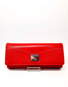 JACOB DE JULIA กระเป๋าสตางค์/ผู้หญิง รุ่น P 30251 หนังพิมพ์ลาย ช่องเยอะใส่จุ