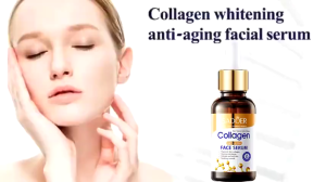 Original Collagen Face Serum Anti-Aging Wrinkle Lift Firming Moisturizing Shrinks Pores Skin Care Essence Effectively Remove Freckles Remove Melasma Fade Dark Spots Pekas Removal Essence 30ml