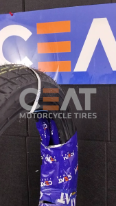 90/100-10  TL Ceat Zoom X3 90/100 - 10 Tubeless Motorcycle Tire