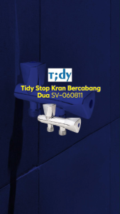 Tidy Stop Kran Bercabang Dua SV-060811: Desain Modern & Bahan Berkualitas