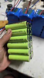 Khối Pin 3s 126v 15ah 18 cell 18650 dòng xả cao đóng chung với mạch bảo vệ 3s 40a / 65A MAX sịn. Bán kèm sạc nhanh 3s 126v 3A - limo