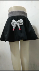 Rok Mini Anak Perempuan Umur 1-3 Tahun Menggunakan Pita