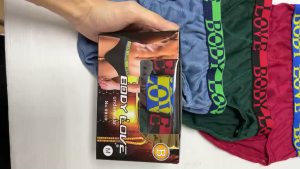 Men Underwear 3 Pcs Pack Body Love Fashion Seluar Dalam Lelaki Murah Dewasa Budak Spender Lelaki