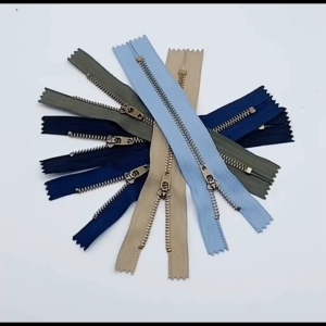 (5 cái) Dây kéo lõi kim loại Đồng khóa kéo quần áo túi xách 10131518cm nhiều Màu giá bỏ sỉ Xưởng may