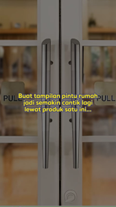 Zehn Pull Gagang Pintu Stainless ZN-PH-195 2.5X35X20 Cm