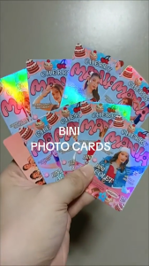 BINI PHOTO CARD / LOMO CARD HIGH QUALITY NOT OFFICIAL