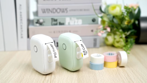 LIOTOG P12 Inkless Thermal Printer Label Printer Bluetooth Wireless Mini Sticker Printer DIY Barcode Name Price Tag Maker label sticker printer/label maker machine/name printer/Price Tag Labeler