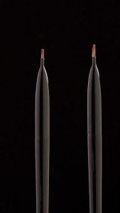 SHEHAS Eyeliner Brush Eyebrow Brush Makeup Ultra-Thin Flat Blade Bevel Eyebrow Brush