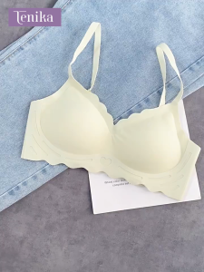 TENIKA เจลลี่บรา บราไร้ขอบ ไร้โครง ใส่สบาย เนื้อผ้านิ่ม เก็บทรงดี ไม่ปลิ้น Bar-015