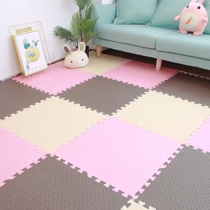 YTL โฟมยางจิ๊กซอว์ แผ่นรองคลาน แผ่นยางรองคลาน พรมจิ๊กซอว์ เบาะรองคลาน แผ่นโฟมปูพื้น แผ่นรองคลานเด็ก30*30*1.2cm 60*60cm