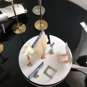 5pcs Jepitan Promo Jepitan Harga Penjepit Label Papan Tag Hanger Logam