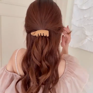 Frosted High Ponytail Clips Solid Color Banana Clip Women Hair Claws Hairpins Hair Style Accessories