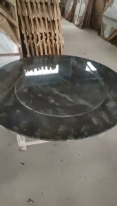 Modern Design 1+6  Crystal Marble Dining Set