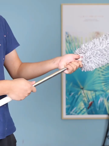 Kemoceng Microfiber Panjang 28 Meter Teleskopik Fleksible Magnet Pembersih Debu Lemari Baju Rumah Tangga dan Mobil