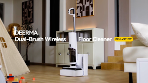 Deerma Wet&Dry Vacuum Cleaner / Dual Brush&Two-way Traction /5L large water tank / Electrolyzed Sterilization