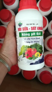 VÔI SỮA Phân Bón Vi Lượng Nâng pH Đất Hạ Phèn Nhanh Cải Tạo Đất - Chai 500 ml