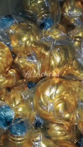Endcup Gorden Mahkota Gorden Gold Silver Hitam