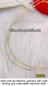 Kiềng Cổ Mềm Thời Trang Nữ KC06 1 Sợi Nhiều Màu Sang Trọng