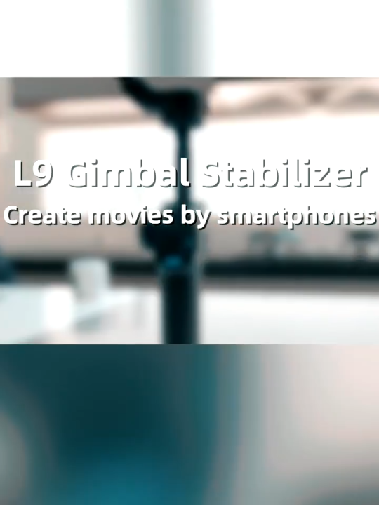 Gimbal chống rung cho điện thoại 3-Axis L9,  Tay cầm gimbal chống rung, Gimball chống rung chuyên nghiệp, Gimble quay phim chụp ảnh , quay tik tok, có thể kéo đai, hỗ trợ AI theo dõi thông minh tích hợp đèn trợ sáng