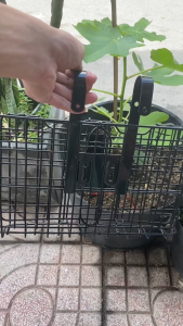 Giỏ Xe Đạp Gấp Gọn Tiện Dụng Bằng Hợp Kim Thép Chất Lượng Cao Cứng Cáp Chắc Chắn