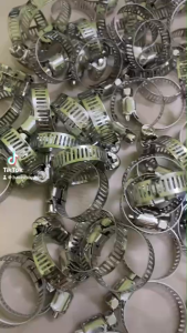 túi 200pcs đai xiết ống 6mm-29mm quai nhê xiết ống INOX 304