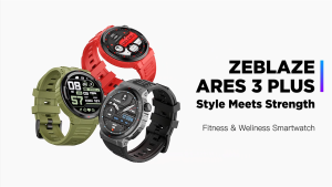 New Zeblaze Ares 3 Plus 1.43 HD AMOLED Display Smartwatch Voice Calling New 3D Interactive 100+ Sports Modes Smart Watch Men