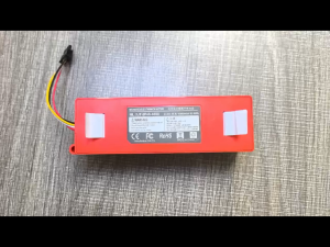 แบตเตอรี่หุ่นยนต์ทำความสะอาด 14.4V 6500mAh Xiaomi Xiaowa หุ่นยนต์ทำความสะอาด Roborock S5 S6 S7 S50 S55