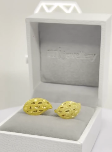 MJ Jewellery 375/9K Gold Clip Earrings S204