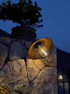 ส่งจากกทม.🚚โคมไฟตะเกียง ไฟLED ไฟตกแต่งในสวน โคมไฟวินเทจ พร้อมหลอดใส้LED ไฟตกแต่งโซล่าเซลล์ โคมไฟพลังงานแสงอาทิตย์ ไฟตั้งแคมป์ โคมไฟแต่งสวนปักสนาม