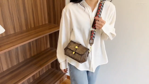 Tas Selempang Wanita Elegan SF 78241 - Tas Fashion Wanita Kekinian - Tas Import Premium