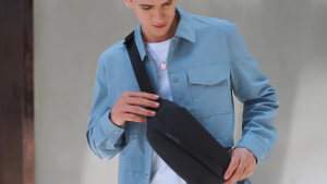 MARK RYDEN Crossbody Bag Men Sling Pounch Bag YKK Zipper Water Repellent Chest Bag MR8331