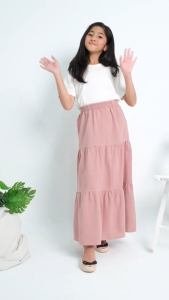 Azkadina Skirt Rok Panjang Anak Perempuan Terlaris - JENAKA KIDS
