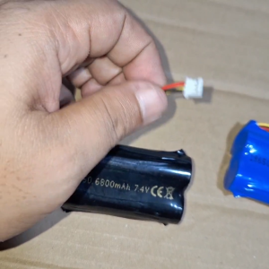 Baterai Remot Control RC Lithium 2x 18650 7.4V 6800mAh Soket XH2.54 - 3 pin