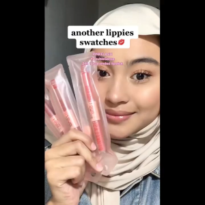 Lipstik Pinkflash V1 2 IN 1 Dual-ended Liquid ombrelips Matte Velvet High Pigment Tahan lama