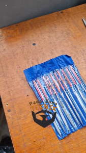 Kikir Pengasah Diamond 10 Pcs: Intan Emas Flat Kikir Rata