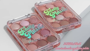 12 Colors Eyeshadow Palette: Pearl Matte Glitter & Earth Colors Waterproof Pigment Shimmer - Magic Everyday Makeup