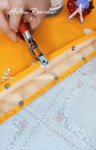 Kìm Dụng Cụ + 100 Bộ Nút May Kim Loại Rỗng Chắc Chắn Năm Móng Vuốt Khóa Kim Loại Nút Chụp Để Lắp Đặt Quần Áo Thủ Công