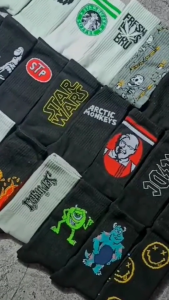 Kaos Kaki Oldschool Motif Skate Merk Panjang Premium - Hosela Project