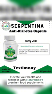 3 Bottles Serpentina Capsule(Anti-Diabetes)