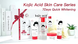 【Giftbox】Kojic Acid Set 5in1 Guanjing Gift Paket Skincare Paket Pelembab Pembersih Esensi Serum Toner Sunscreen Hampers - Paket Lengkap Kojic Acid